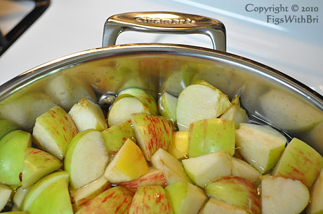 Preparing Gravs for apple jelly